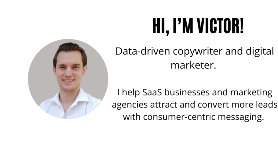 Victor Bercea copywriting